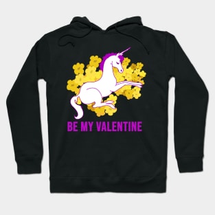 Valentine Unicorn Hoodie